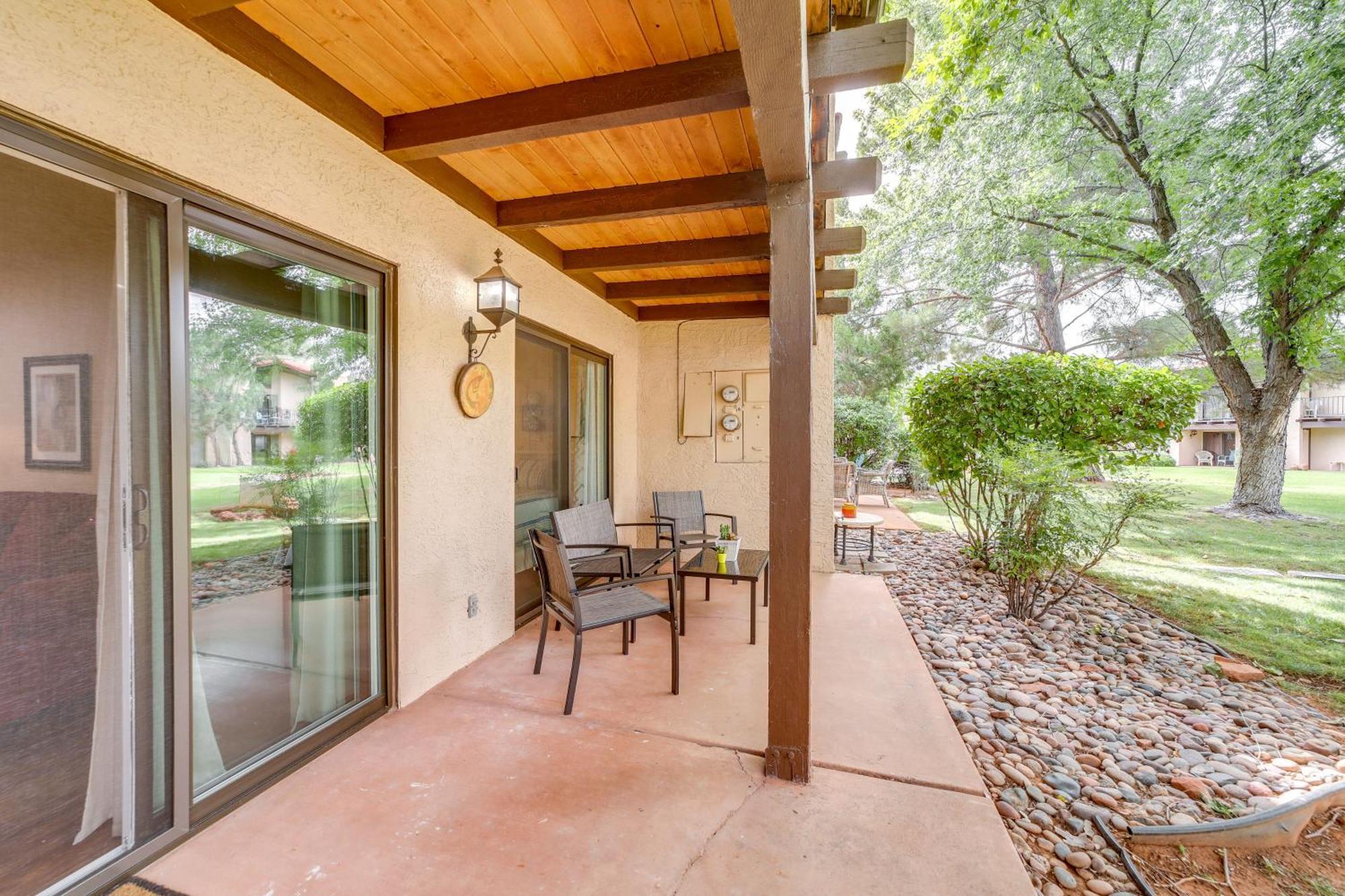 Cozy Sedona Oasis With Pool And Hot Tub Access! Lejlighed Eksteriør billede